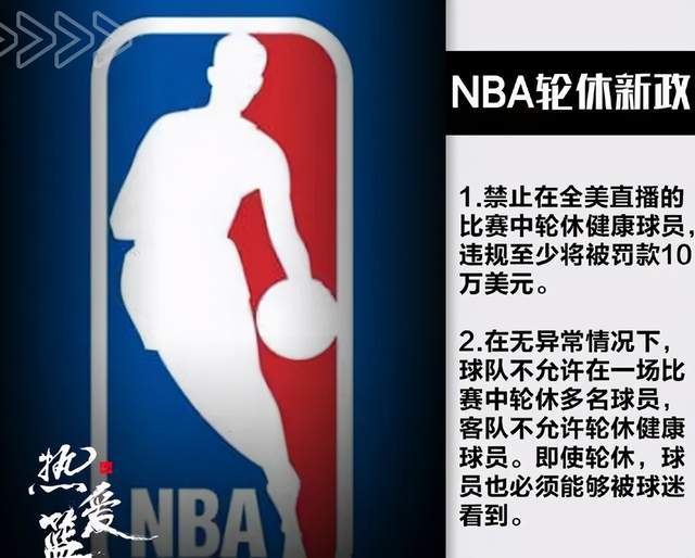 NBA轮休新政